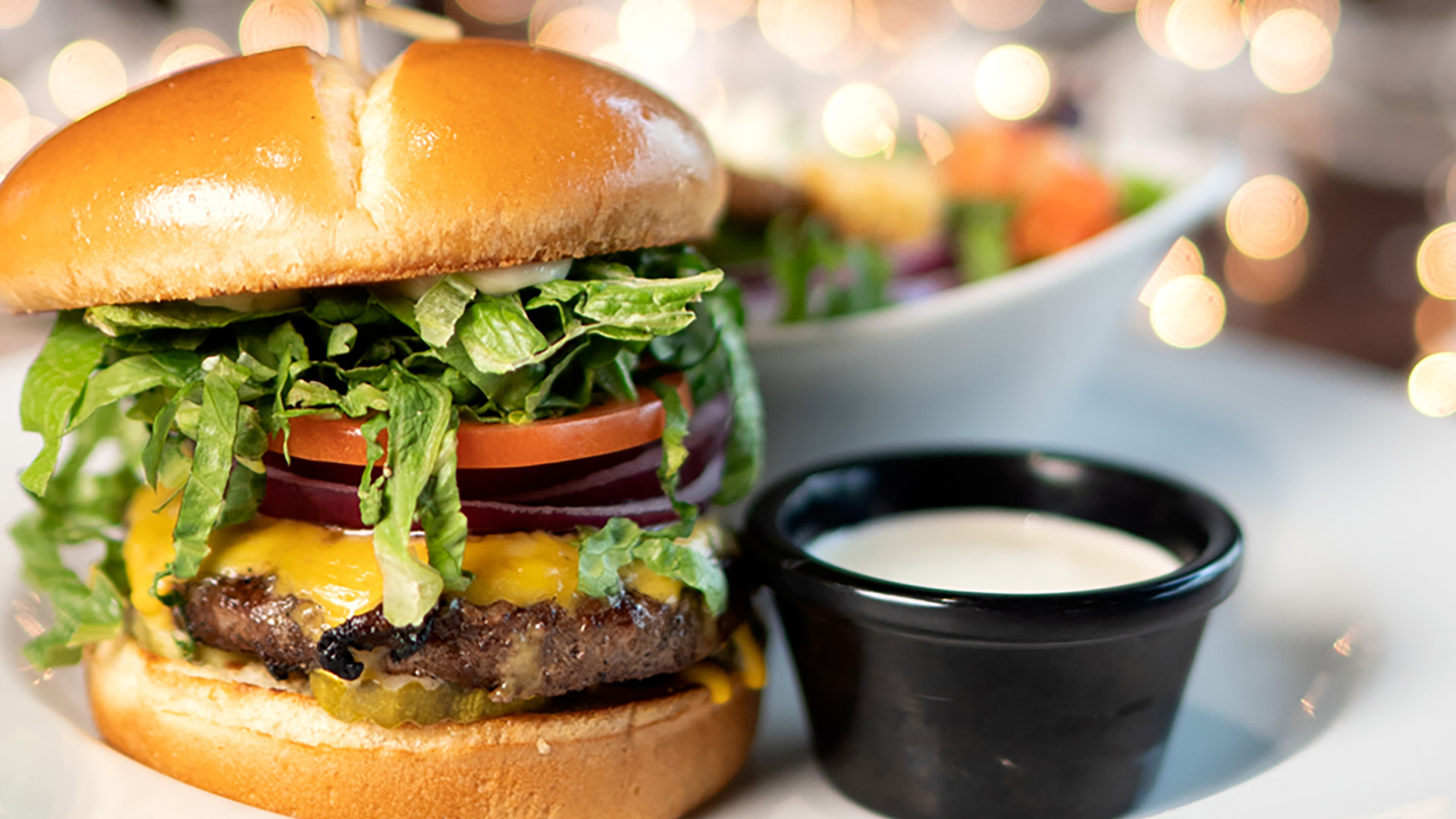 Leadbelly's famous hamburgers | Downtown haymarket in Lincoln Nebraska